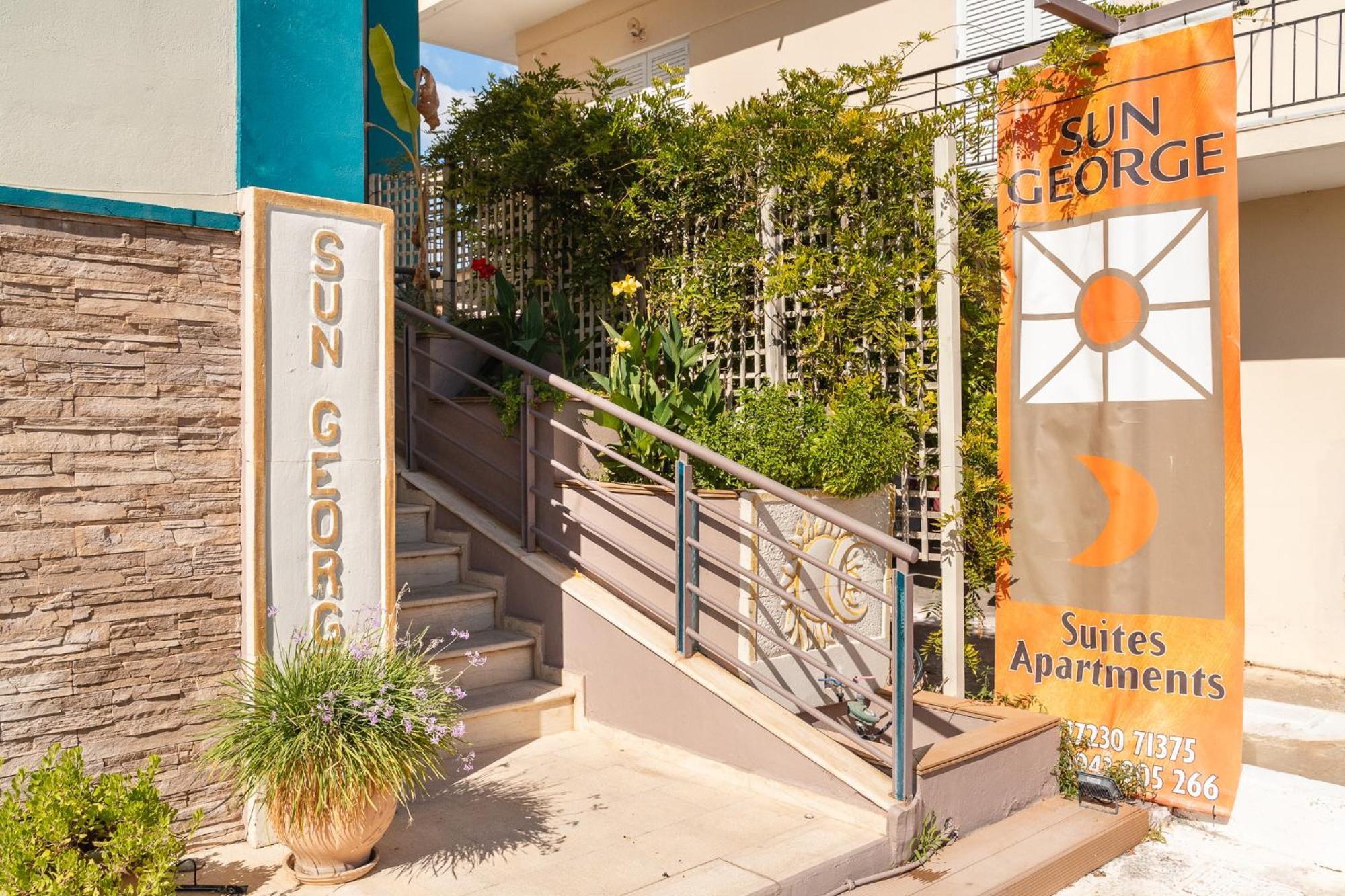 Aparthotel Sun George Finikounta Exterior foto